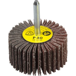 Žiedlapinis šlifavimo diskas Klingspor KM 613; 50x5 mm; G60; 10 vnt.
