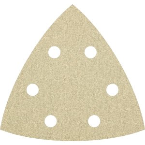 Šlif. popierius delta šlifuokliui Klingspor PS 33 CK; GLS15; 96 mm; P80; 100 vnt.