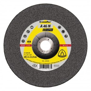 Šlifavimo diskas Klingspor A 46 N Supra; 125x6 mm; 10 vnt.