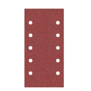 Šlif. popierius vibro šlifuokliui Klingspor; PS 22 K; 115x230 mm; K40; 10 vnt.