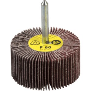Žiedlapinis šlifavimo diskas Klingspor KM 615; 30x10 mm; G60; 10 vnt.