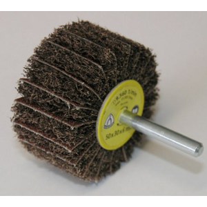 Žiedlapinis šlifavimo diskas Klingspor NCS 600; 80x50 mm; G100; 10 vnt.