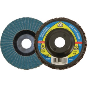 Vėduoklinis šlifavimo diskas Klingspor 278590; 115x22,23 mm; G40; 10 vnt.