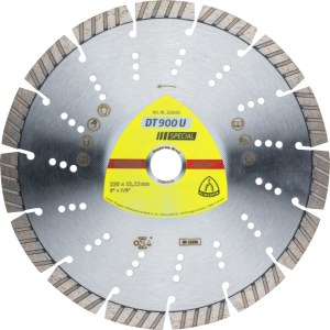 Deimantinis pjovimo diskas Klingspor DT 900 U Special; 350x3x30,0 mm