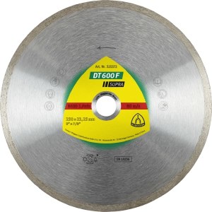 Deimantinis pjovimo diskas šlapiam pjovimui Klingspor DT 600 F Supra; 350x2x30,0 mm