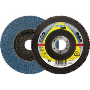Vėduoklinis šlifavimo diskas Klingspor 330002; 125x22,23 mm; G60; 10 vnt.
