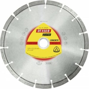 Deimantinis pjovimo diskas Klingspor DT 350 B Extra; 125x22,23 mm