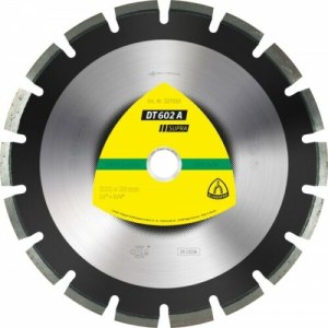Deimantinis pjovimo diskas Klingspor DT 602 A Supra; 400x20 mm