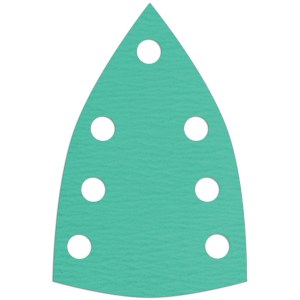 Šlif. popierius delta šlifuokliui Klingspor PS 77 CK T-ACT; GL18; 98x148 mm; G100 ; 100 vnt.