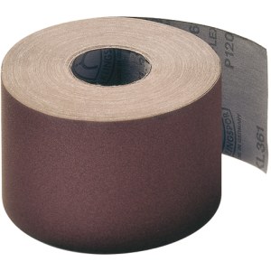 Šlifavimo popieriaus rulonas Klingspor; KL 361 JF; 150x50000 mm; K120; 1 vnt.