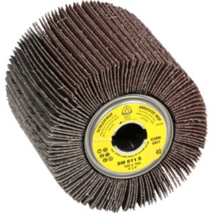 Žiedlapinis šlifavimo diskas Klingspor 60943; 100x50 mm; G80; 3 vnt.