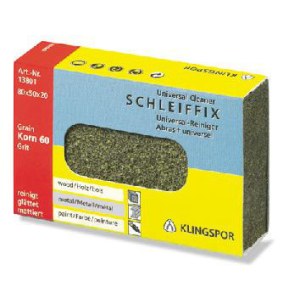 Šlifavimo kempinė Klingspor SFK 655; 150x80x20 mm; G120; 1 vnt.
