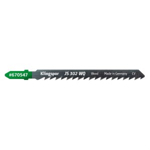 Pjūkleliai siaurapjūkliui Klingspor 670547; 100 mm; 5 vnt.