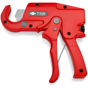 Plastikinių vamzdžių kirpimo įrankis Knipex 9410185; 6-35 mm