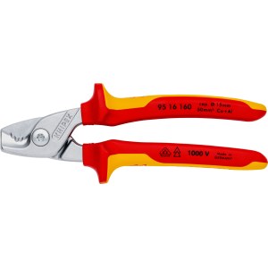 Kabelio kirpimo žirklės Knipex 9516160; 160 mm