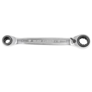 Terkšlinis veržliaraktis KS Tools 4in1; 10x19mm; 13x17mm 