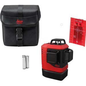 Lazerinis nivelyras Leica Lino L6Rs-1; raudonas