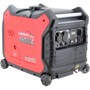 Inverterinis generatorius Loncin LC3500i; 3,5 kW; benzininis + alyva