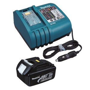 Automobilinis pakrovėjas Makita DC18SE + Akumuliatorius BL1830; 18 V; 3,0 Ah; Li-Ion