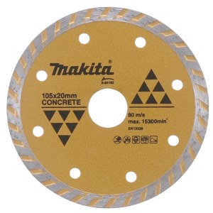 Deimantinis diskas sausam pjovimui Makita A-84143; 115 mm