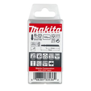 Pjūkleliai siaurapjūkliui Makita T118B; 100 vnt.