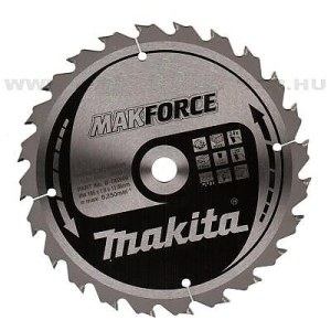 Pjovimo diskas medienai Makita; 190x1,4x30,0 mm; Z60; 15° 