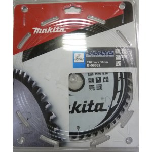 Pjovimo diskas medienai Makita MAKBLADE PLUS; 216x2,4x30,0 mm; Z48; 5°  