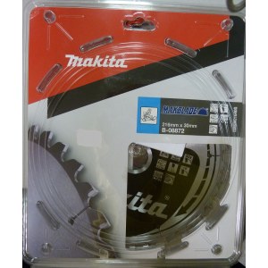 Pjovimo diskas medienai Makita; 216x2,1x30,0 mm; Z40; 20°  