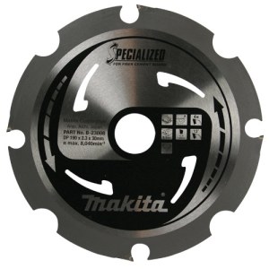 Pjovimo diskas fibrocementui Makita; 190x2,3x30,0 mm; Z4; 12°  