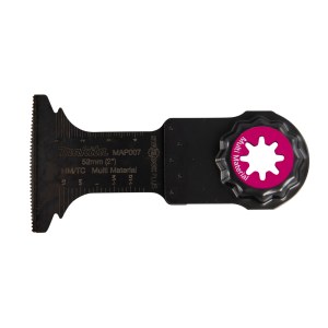 Įpjaunamasis pjūklelis Makita B-66385; Starlock Plus; HM; 52 mm