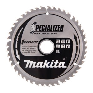 Pjovimo diskas medienai Makita EFFICUT; 190x1,45x30,0 mm; Z45; 23°