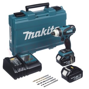 Smūginis suktuvas Makita BTP141RFX2; 18 V; 2x3,0 Ah akum.