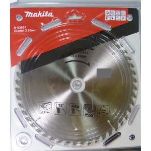 Pjovimo diskas medienai Makita; 235x2,4x30,0 mm; Z48; 18°  