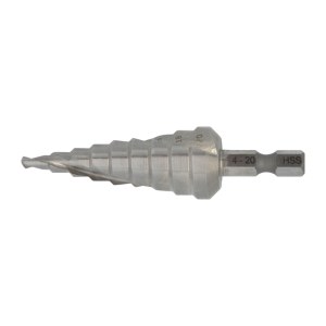 Pakopinis grąžtas Makita HSS; 4-20x75 mm 