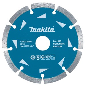 Deimantinis pjovimo diskas Makita D-41595-10; 125x22,23 mm; 10 vnt.