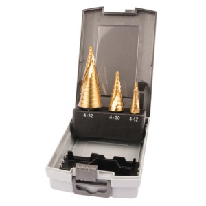 Pakopinis grąžtas Makita; 4-12/4-20/4-32 mm; 3 vnt.