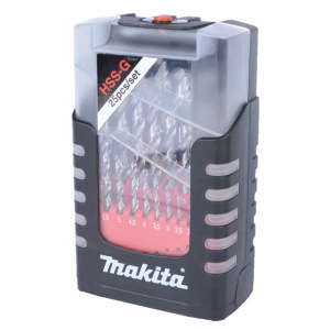 Grąžtų rinkinys Makita HSS-G; 1-13 mm; 25 vnt.