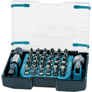 Sukimo antgalių komplektas Makita D-65084; 32 vnt.
