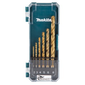 Grąžtų komplektas Makita D-72833; 2-8 mm; 6 vnt.