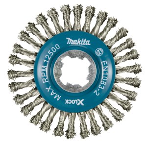 Vielinis apvalus šepetys Makita X-LOCK; 0,5x115 mm