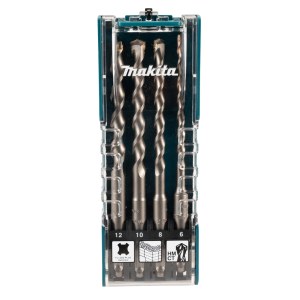 Grąžtų komplektas Makita D-74756; 6-12 mm; 4 vnt.
