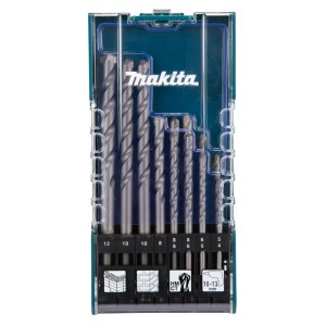 Grąžtų komplektas Makita D-77126; 12 vnt.