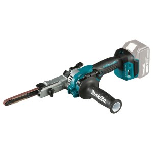 Juostinis šlifuoklis Makita DBS180Z; 18 V (be akumuliatoriaus ir pakrovėjo)