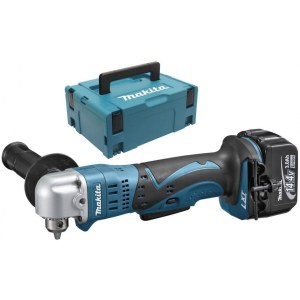 Kampinis gręžtuvas Makita DDA340RFJ; 14,4 V; 2x3,0 Ah akum.