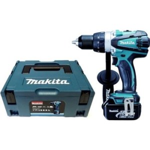 Suktuvas-gręžtuvas Makita DDF458RMJ; 18 V; 2x4,0 Ah akum.