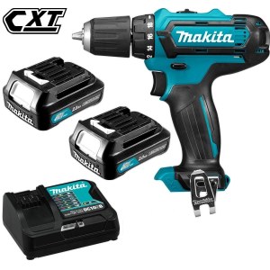 Suktuvas-gręžtuvas Makita DF331DSAE; 10,8 V; 2x2,0 Ah akum.