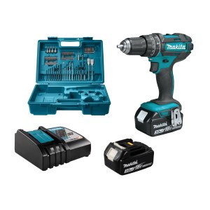 Smūginis suktuvas-gręžtuvas Makita DHP482RFX1; 18 V; 2x3,0 Ah akum. (ekspozicinė prekė)