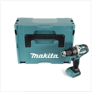 Smūginis suktuvas-gręžtuvas Makita DHP484ZJ; 18 V (be akumuliatoriaus ir pakrovėjo)