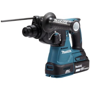 Akumuliatorinis perforatorius Makita DHR242RTJ; 2,0 J; SDS-plus; 18 V; 2x5,0 Ah akum.