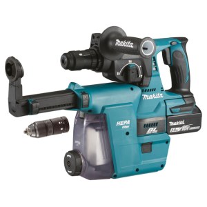 Akum. perforatorius Makita DHR243RTJW; 2,0 J; SDS-plus; 18 V; 2x5,0 Ah akum.